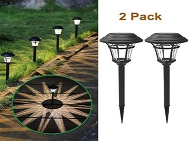 Shinesun Solar Starlit pathway garden light