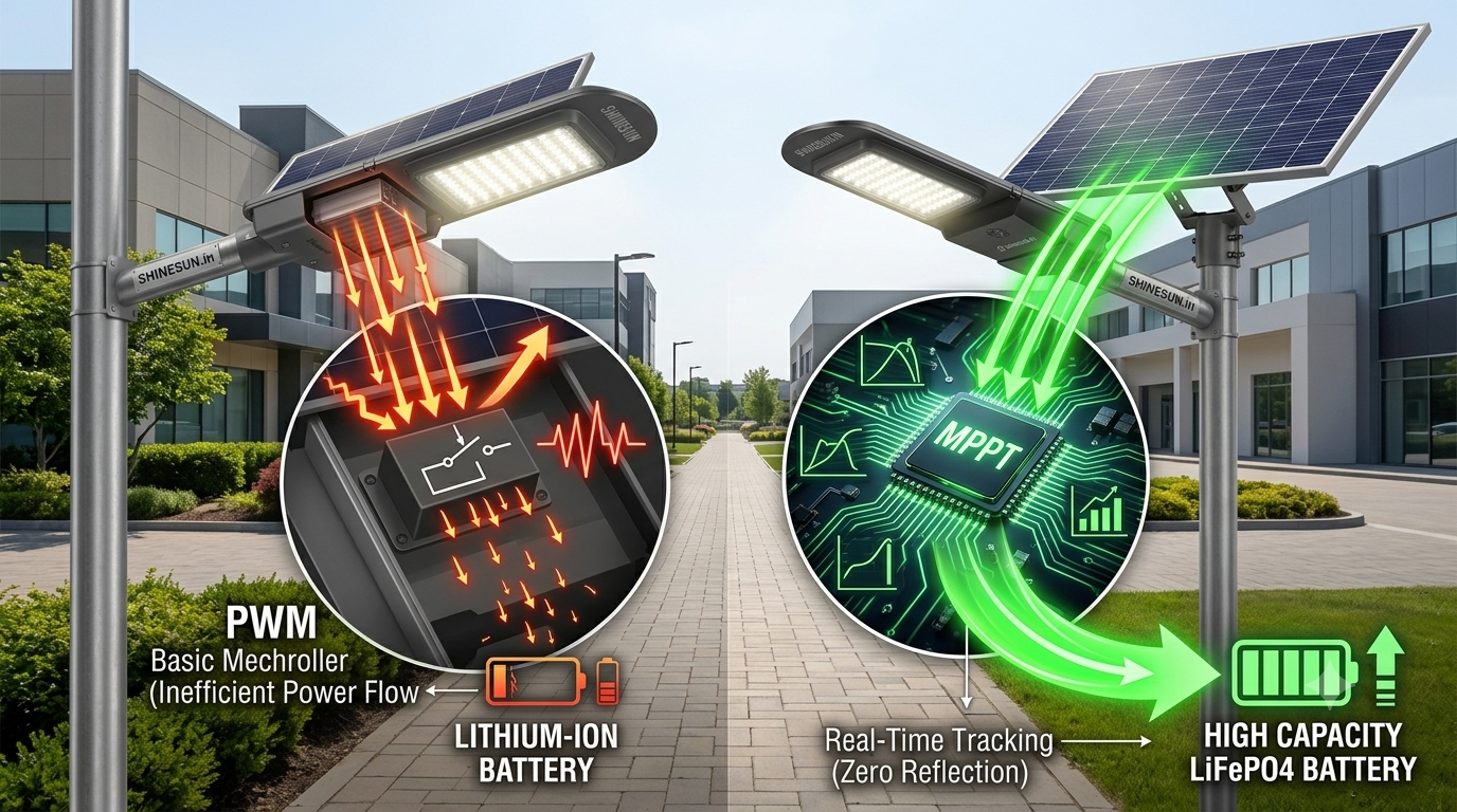 MPPT vs. PWM Charge Controllers: What Powers the Best Solar Street Lights?